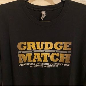 Retro Christmas Day Grudge Match 2013 Movie Promo Tee De Niro Stallone